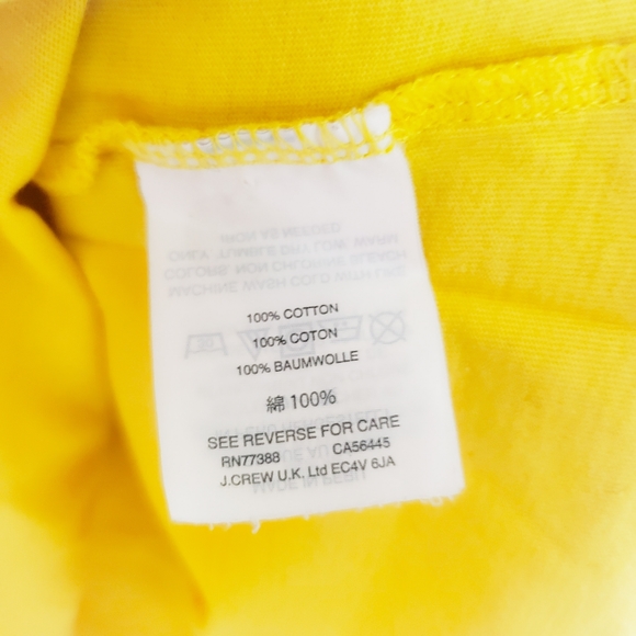 Madewell yellow Embroidered palm radio boxy tee - Picture 5 of 5